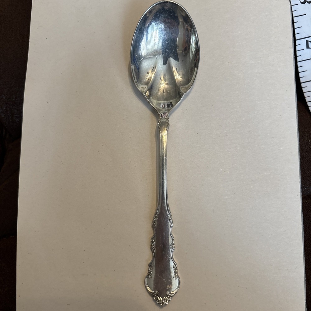 Reed & Barton DRESDEN ROSE Silverplate 1953 Silverware Dresden‎ Spoon